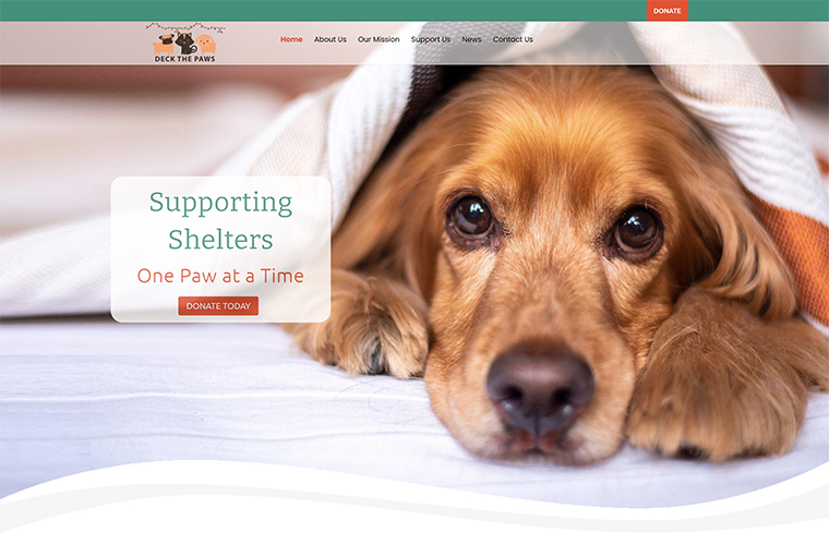 WordPress customized website design