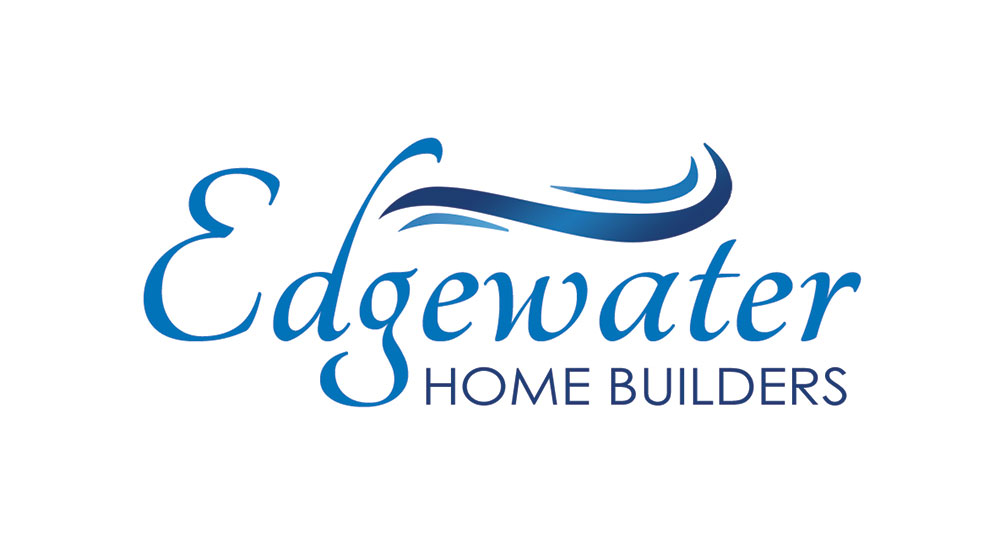 Edgewater Home Builders logo by Studio 239 Design