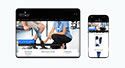 Freds Legs Shopify Mobile design