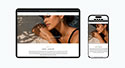 Luxxy Jewelry mobile design